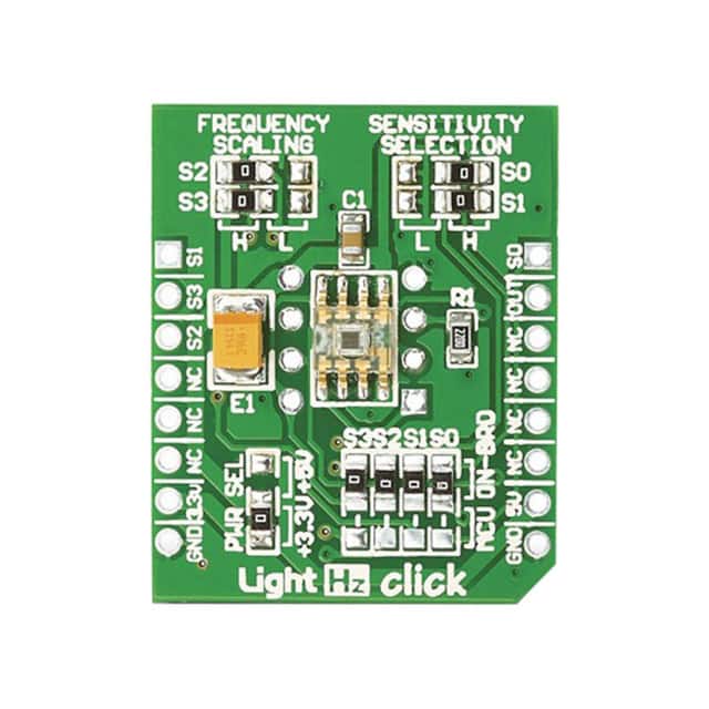 MIKROE-990 BOARD ACCY LIGHTHZ CLICK