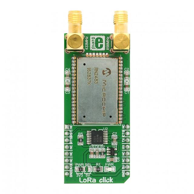 MIKROE-1997 LORA RF CLICK 433MHZ/868MHZ