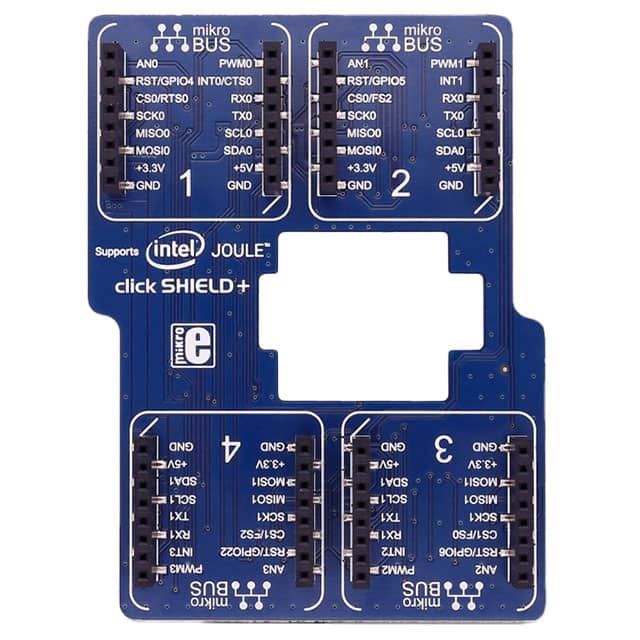 MIKROE-2582 INTEL JOULE CLICK SHIELD +