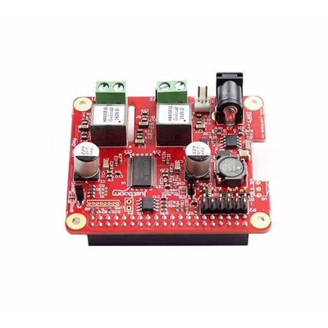 107990033 JUSTBOOM AMP HAT FOR THE RASPBER