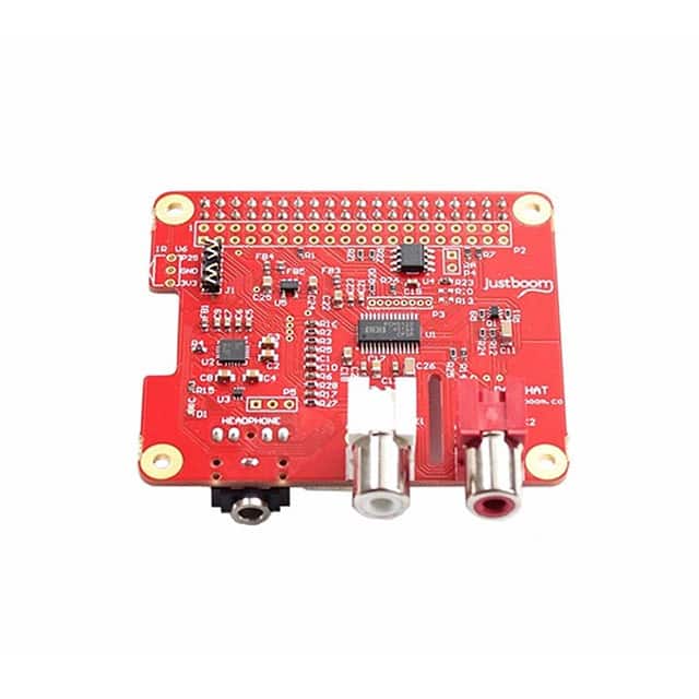 107990034 JUSTBOOM DAC HAT FOR THE RASPBER