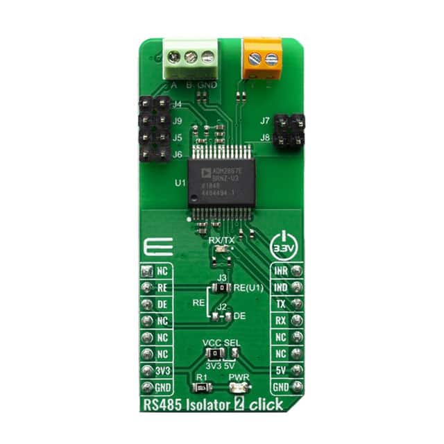 MIKROE-3863 RS485 ISOLATOR 2 CLICK