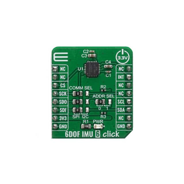 MIKROE-4044 6DOF IMU 6 CLICK