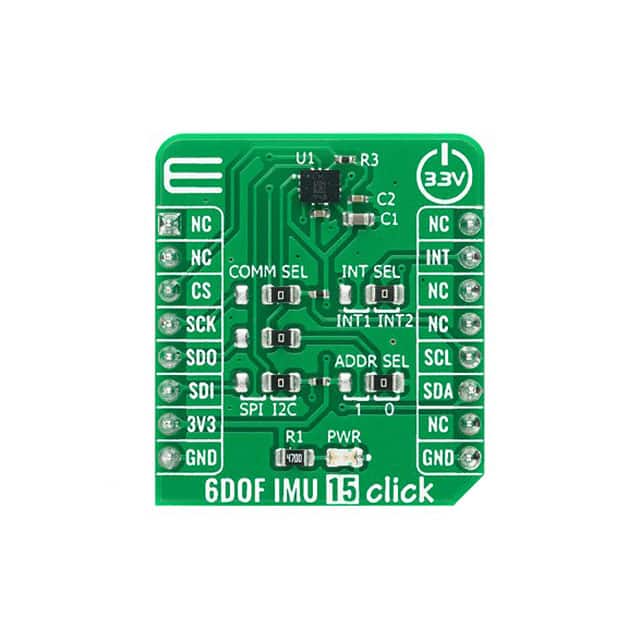 MIKROE-4330 6DOF IMU 15 CLICK