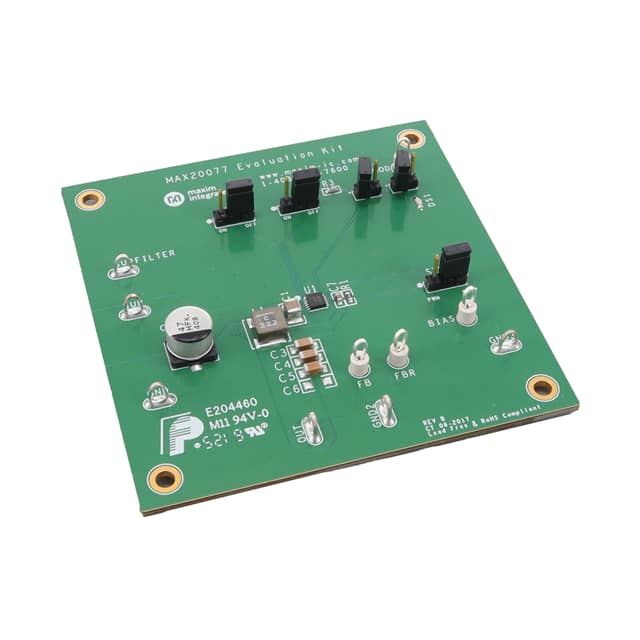 MAX20077EVKIT# 36V 2.5A BUCK CONVERTER WITH 6A