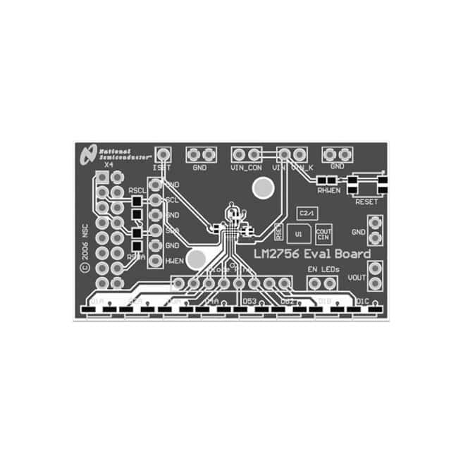 LM2756TMEV BOARD EVALUATION FOR LM2756TM