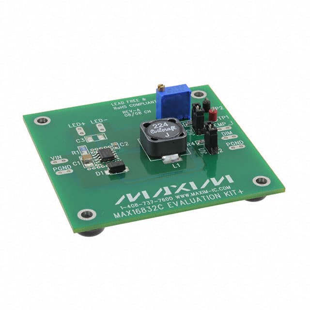 MAX16832CEVKIT+ KIT EVAL FOR MAX16832C LED DVR