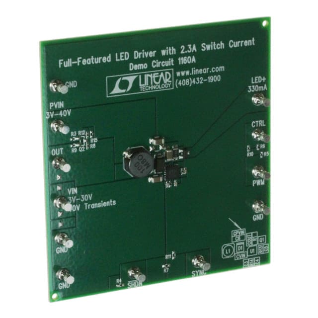 DC1160A BOARD EVAL LED DRIVER LT3518