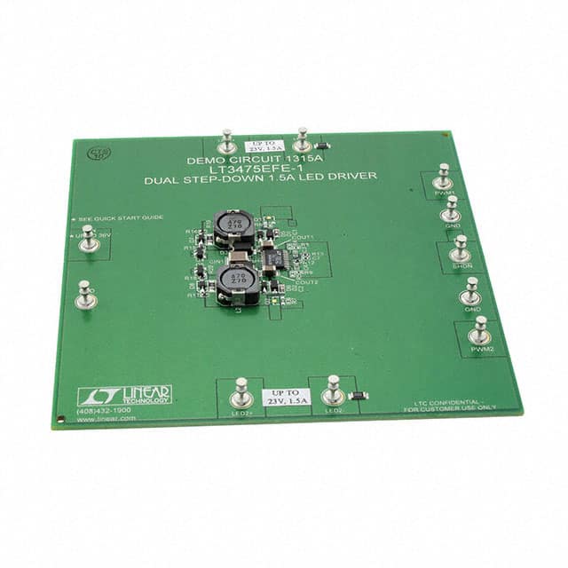 DC1315A EVAL BOARD LED DRIVER LT3475-1