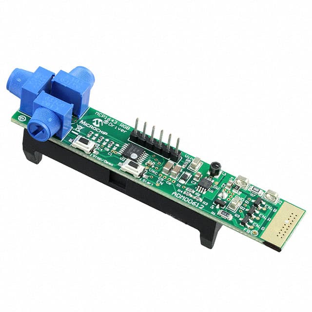 ADM00612 MCP1643 BOOST RGB LED DRIVER DEM