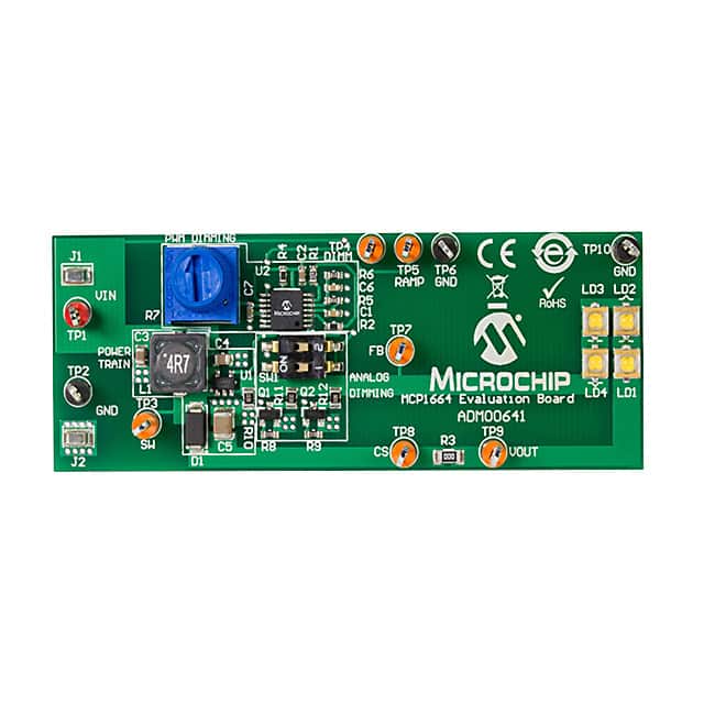 ADM00641 BOARD EVAL FOR MCP1664