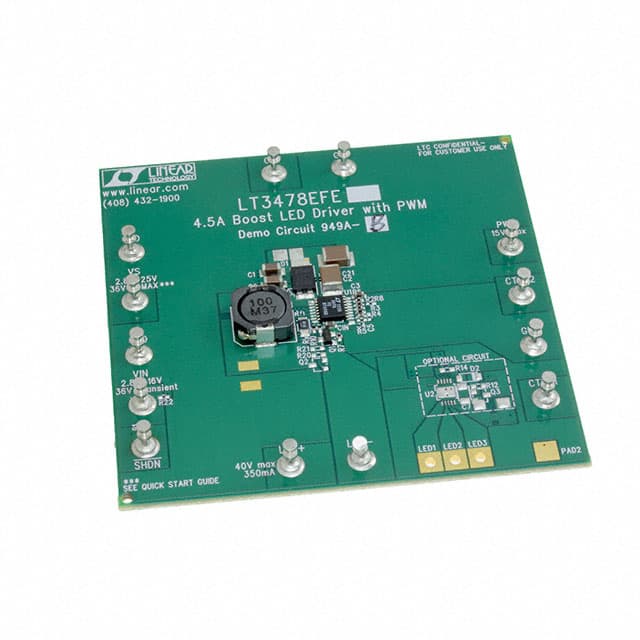 DC949A-B BOARD DEMO FOR LT3478EFE
