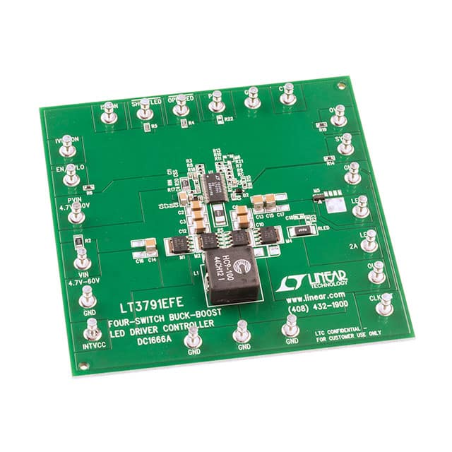 DC1666A BOARD DEMO LED DRIVER LT3791
