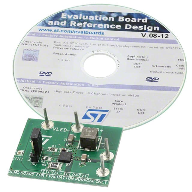 STEVAL-ILL046V1 BOARD DEMO LED DVR QFN ST1CC40