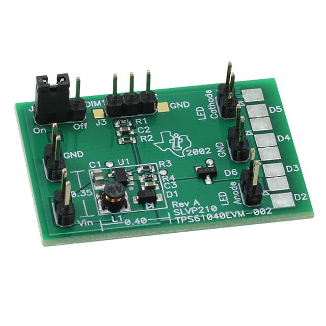 TPS61040EVM-002 EVAL MOD FOR TPS61040