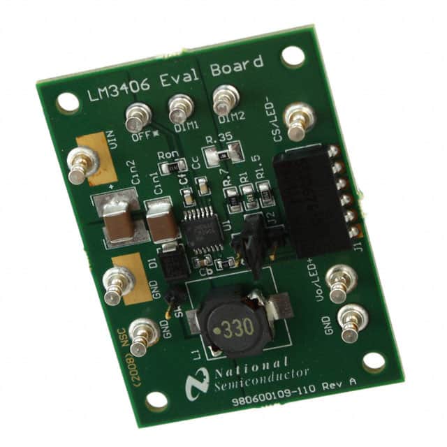 LM3406MHEVAL/NOPB BOARD EVAL FOR LM3406MH
