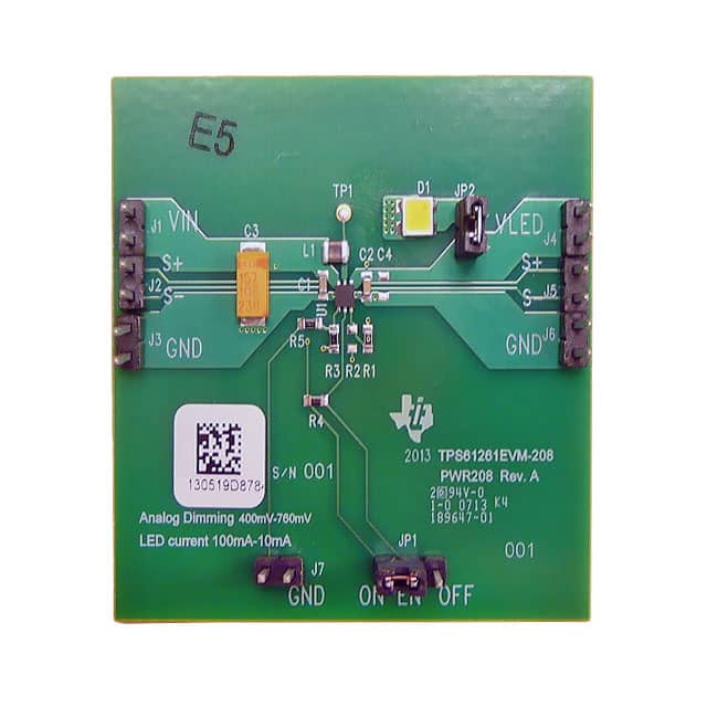 TPS61261EVM-208 EVAL MODULE FOR TPS61261