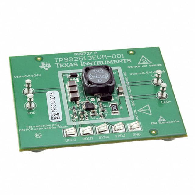 TPS92513EVM-001 EVAL BOARD FOR TPS92513
