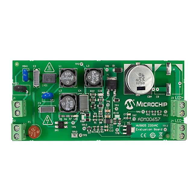 ADM00657 EVALUATION BOARD 230VAC HV9805