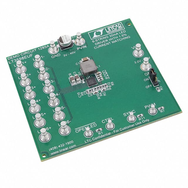 DC1285A BOARD DEMO FOR LT3598EUF