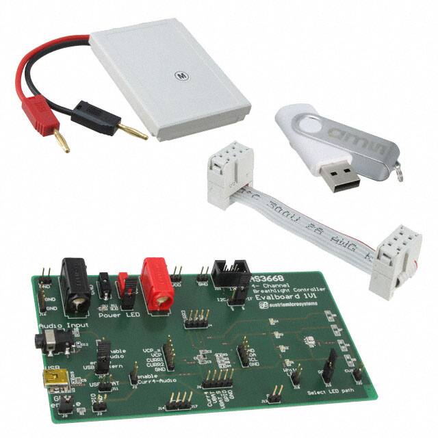AS3668-EB BOARD EVAL FOR AS3668