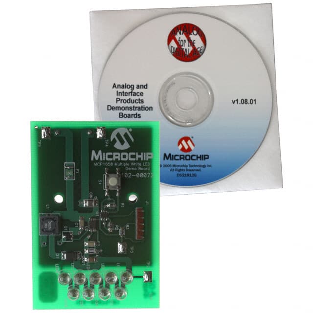 MCP1650DM-LED2 BOARD DEMO FOR MCP1650 WHITE LED