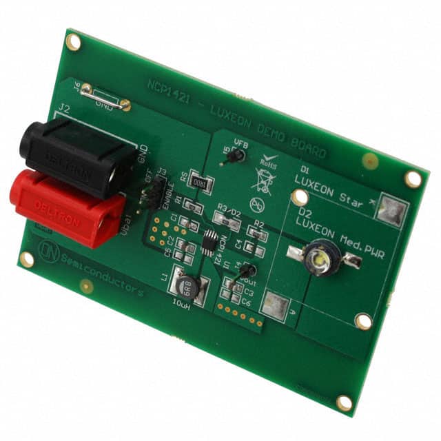NCP1421LEDEVB EVAL BOARD FOR NCP1421LED