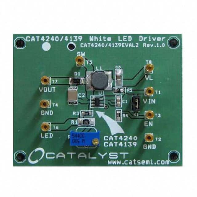 CAT4139AEVB BOARD EVALUATION DPP CAT4139A