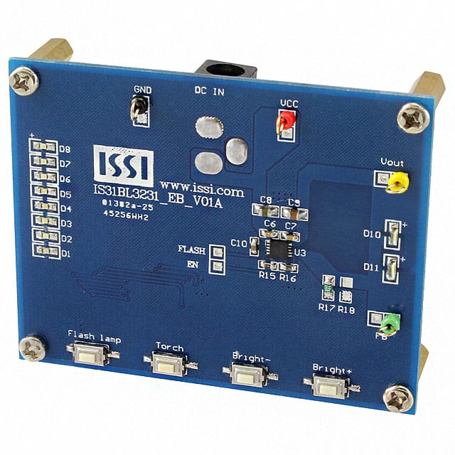 IS31BL3231-DLS2-EB EVAL BOARD FOR IS31BL3231-DLS2