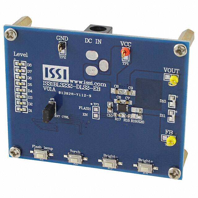 IS31BL3232-DLS2-EB EVAL BOARD FOR IS31BL3232-DLS2