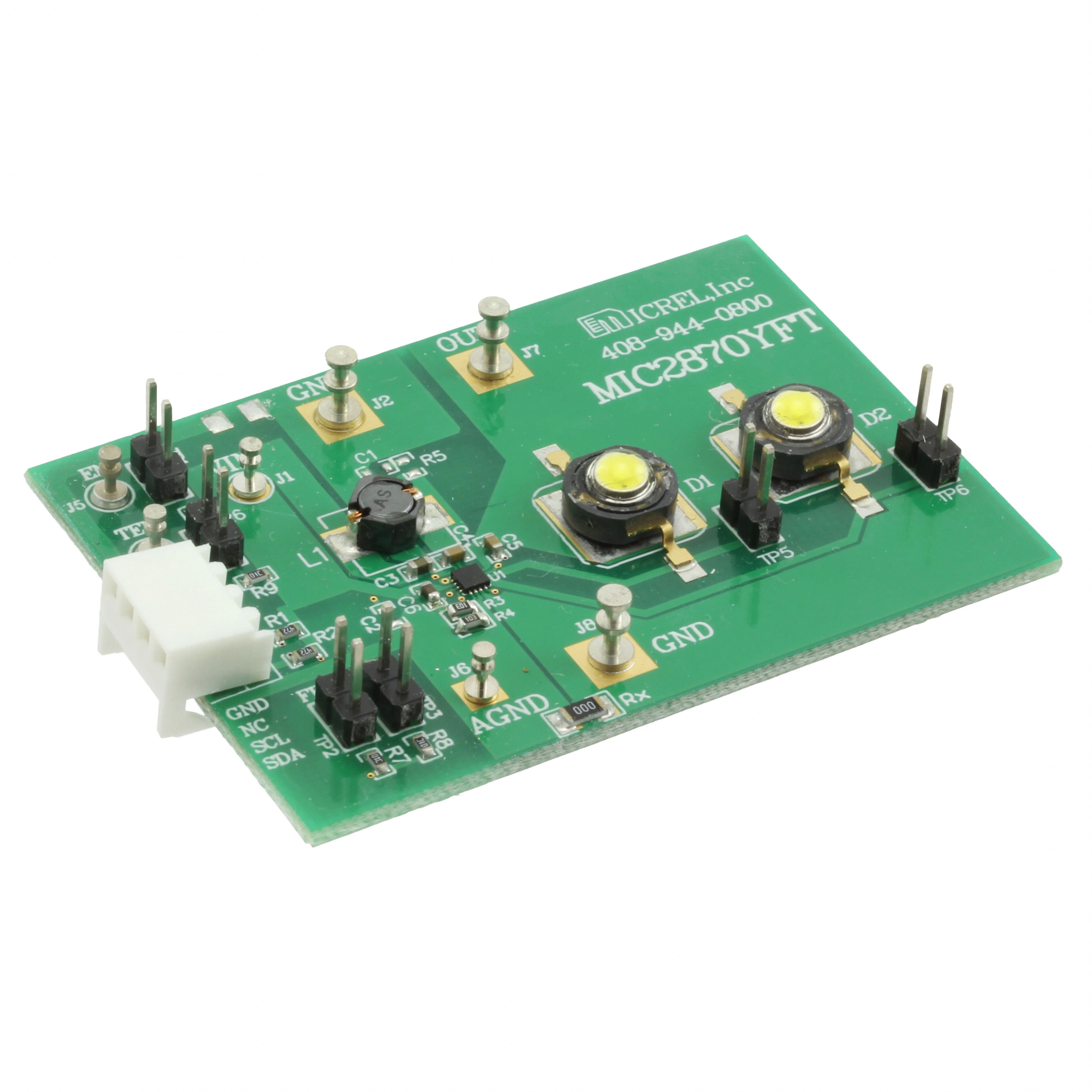 MIC2870YFT-EV EVAL BOARD 1.5A 2CH LED DRIVER