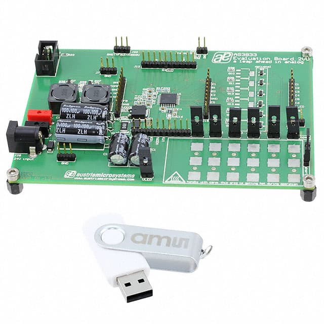 AS3833 TQFP32 EB EVAL BOARD FOR AS3833