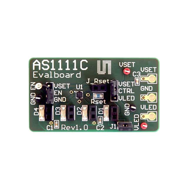 AS1111C-DF_EK_ST EVALUATION KIT AS1111C MLPD