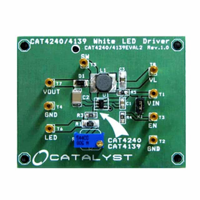 CAT4139AGEVB EVAL BOARD DC-DC CONV LED DVR