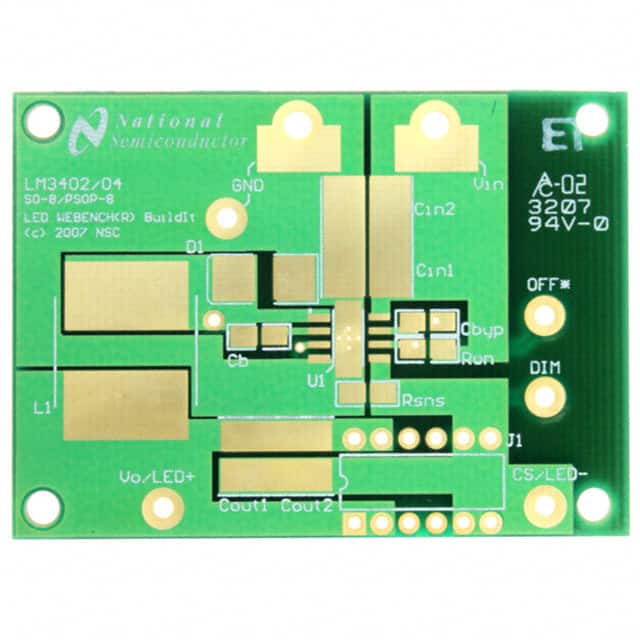 551600000-001A/NOPB BOARD WEBENCH SO8/SOP LM3404/2