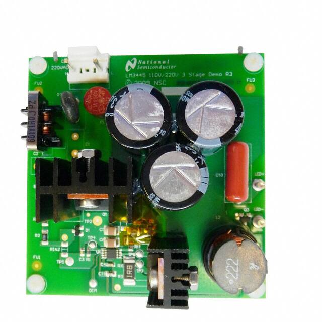 LM3445-220VEVAL/NOPB BOARD EVAL LM3445 220V