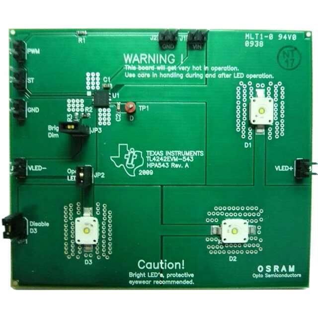 TL4242EVM-543 EVALUATION MODULE FOR TL4242