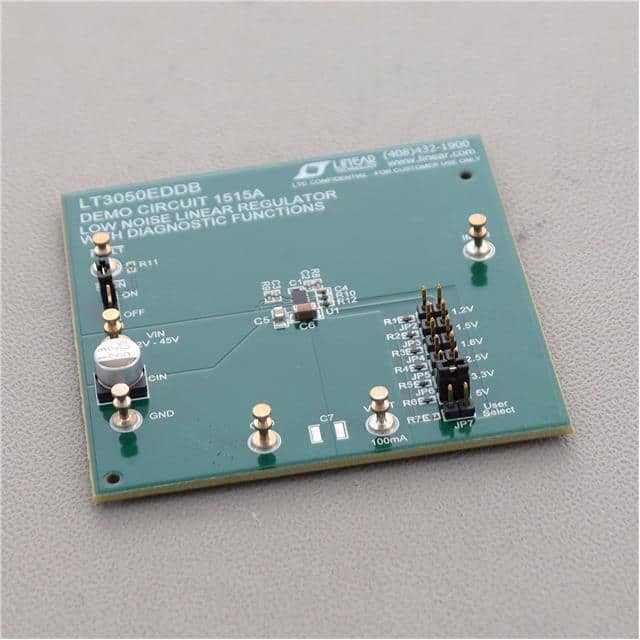 DC1515A LT3050EDDB DEMO BOARD: 45V/100MA