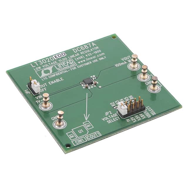 DC687A BOARD DEMO FOR LT3020EDD