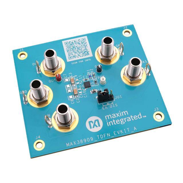 MAX38909EVK#TDFN 2A &4A NMOS LDO LINEAR REGULATOR
