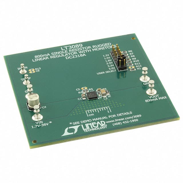 DC2318A DEMO BOARD FOR LT3089EDF
