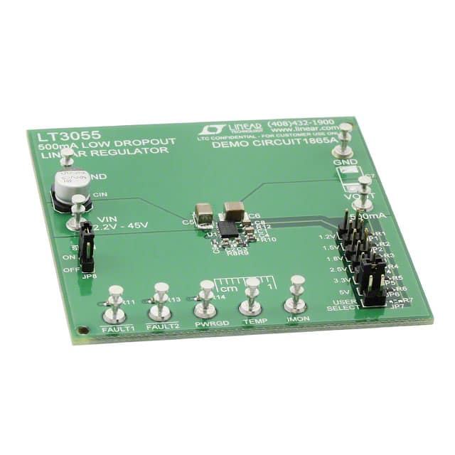 DC1865A EVAL BOARD LDO REG LT3055