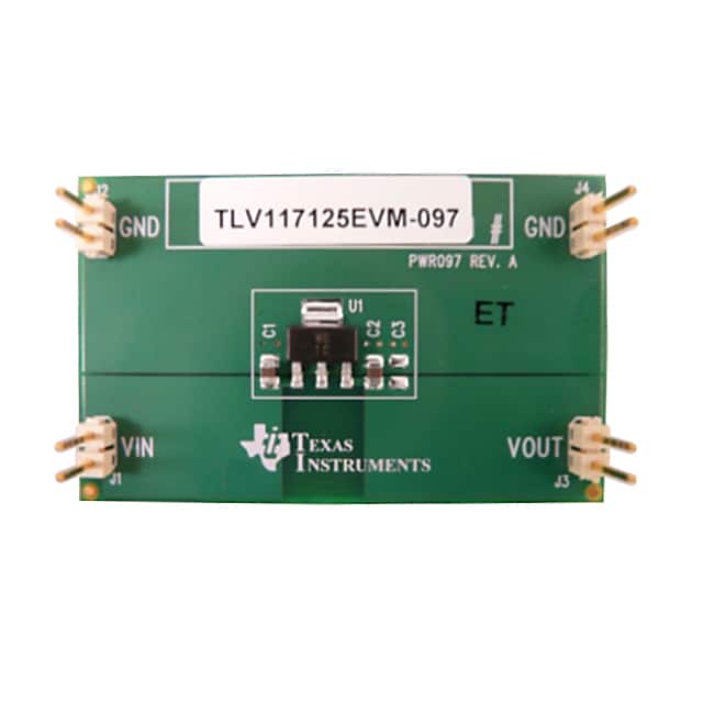 TLV117125EVM-097 EVAL MODULE FOR TLV117125-097