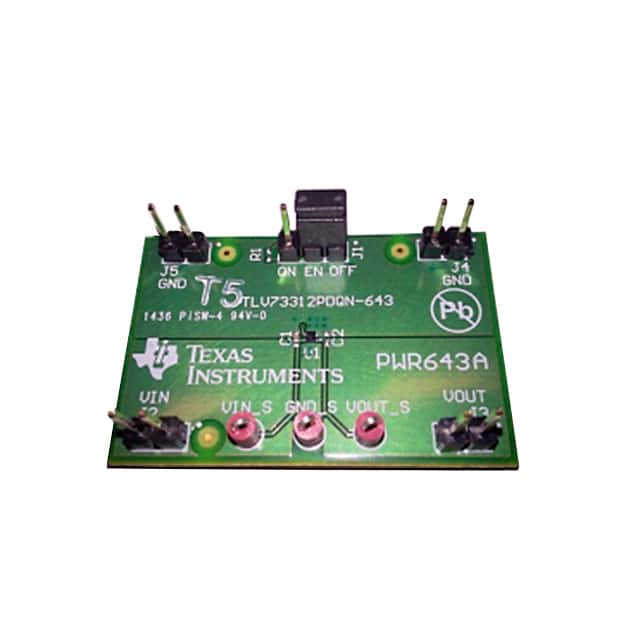 TLV73312PEVM-643 EVAL BOARD FOR TLV73312P