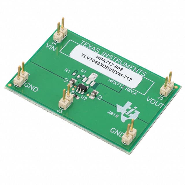 TLV70433DBVEVM-712 EVAL MODULE FOR TLV70433