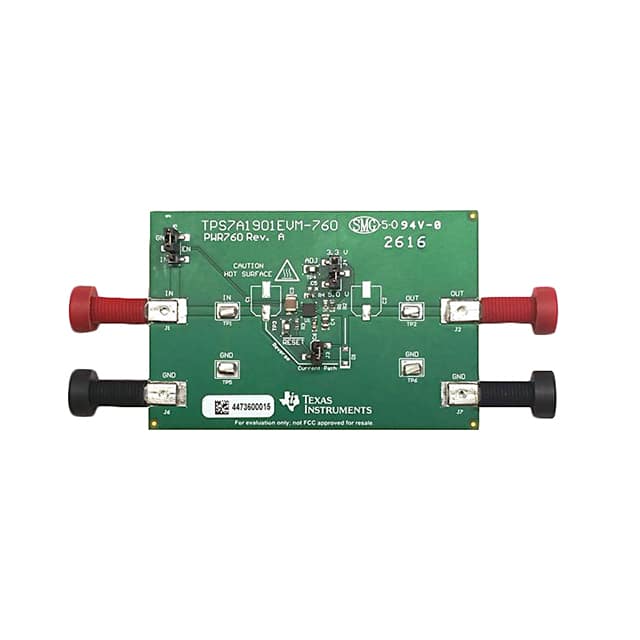TPS7A1901EVM-760 EVAL BOARD FOR TPS7A19