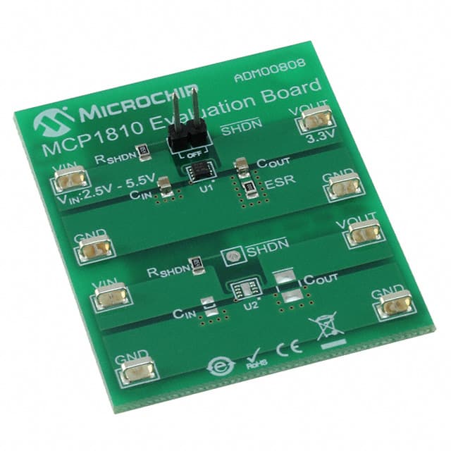 ADM00808 MCP1810 EVALUATION BOARD
