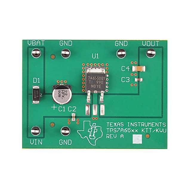TPS7A6550EVM EVAL MODULE FOR TPS7A6550