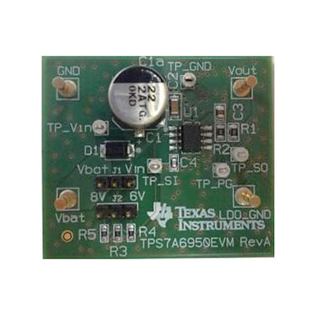 TPS7A6950EVM BOARD EVALUATION FOR TPS7A6950