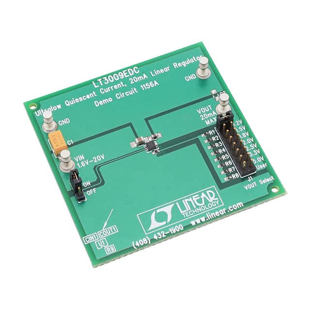 DC1156A BOARD DEMO FOR LT3009EDC